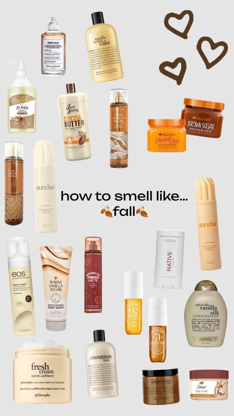 #smelllike #smelllikevanilla #smell #scent #fall # fallgirl #fallaesthetic Scent Combos, Skin Care, Skin