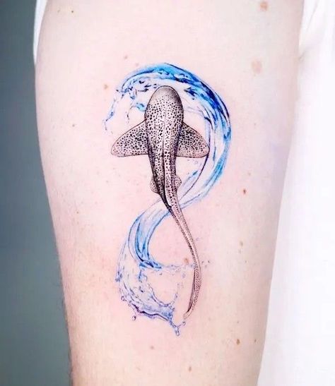 Ocean Inspired Tattoos, Ocean Life Tattoos, Water Tattoos, Sea Life Tattoos, Underwater Tattoo, Tattoo Artist Tattoo, Our Mindful Life, Sea Tattoo, Water Tattoo