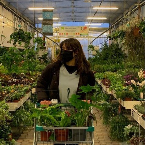 A Woman, Mask, On Twitter, Twitter, Plants