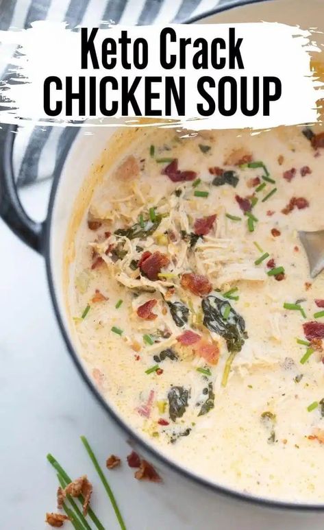 Keto Chicken Mushroom Soup, No White Diet Recipes, Creamy Keto Chicken Soup, Top Rated Keto Recipes, Healthy Keto Soup, Rosemary Soup Recipes, Keto Cold Weather Food, Keto Fall Soups, Keto Winter Meals