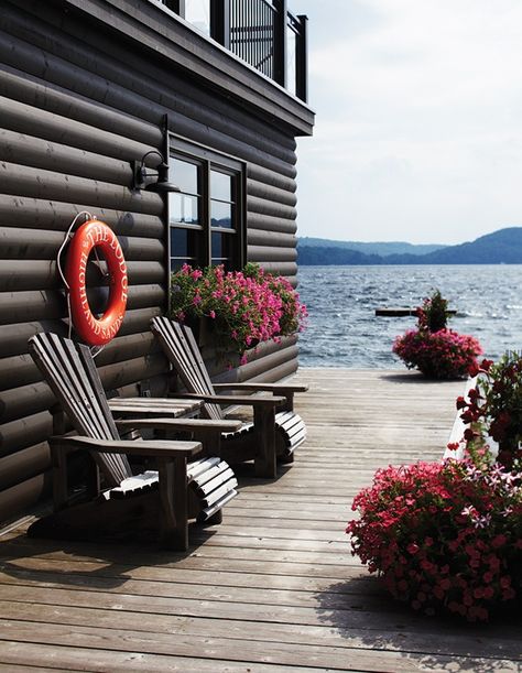 House & Home - 10+ Essential Muskoka Cottage Design Ideas Boathouse Exterior, Boat House Ideas Lakes, Boat House Exterior, Boathouse Decor, Boat House Decor, Boathouse Ideas, Boat House Ideas, Boathouse Design, Cottage Design Ideas