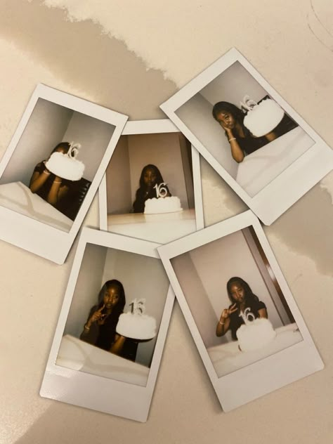 #polaroid #aesthetic #birthday #sixteen Birthday Polaroid Ideas, Poloroid Pictures Ideas Birthday Parties, Polaroid Birthday Pictures, Polaroid Party Aesthetic, Libra Birthday Aesthetic, Birthday Polaroid Pictures Aesthetic, Polaroid Pics Aesthetic, Birthday Polaroid Pictures, Birthday Poloroid Pictures