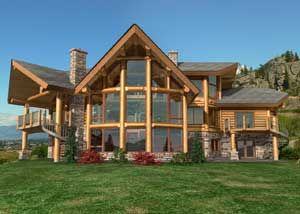 Blue Ridge Log Cabins, Log Cabin House Plans, Small Log Homes, Log Homes Exterior, Log Home Interior, Log Cabin Exterior, Log Cabin Floor Plans, House Window Design, Log Home Designs