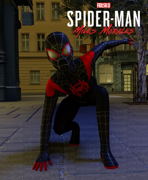 Miles Morales Halloween Costume | Frxsk0 on Patreon Boy Cc Sims 4, Sims 4 Superhero Cc, Sims 4 Superhero, Sims 4 Decorations, Sims Costume, Sims 4 Miscellaneous, Sims 4 Costumes, Clothes Sims 4 Cc, Toddler Cc Sims 4