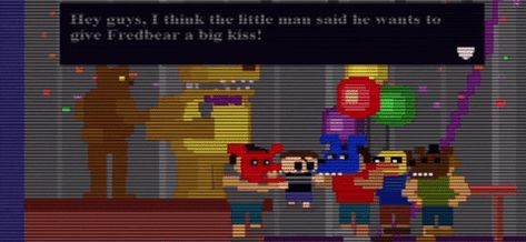 Bite Of 87 Fnaf, The Bite Of 87, Youtube Gif, Fnaf Gif, Bite Of 87, The Final Chapter, Fnaf 4, Big Kiss, Banner Gif