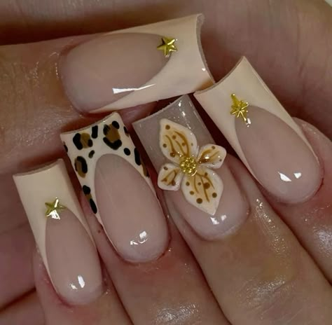 Girly Acrylic, Acrylic Nail Ideas, Girly Acrylic Nails, Short Square Acrylic Nails, Acrylic Nails Designs, Cute Nail Ideas, Easy Nails, Unique Acrylic Nails, Nail Swag