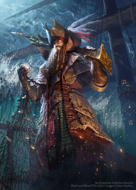 ArtStation - Trench of Sunken Treasure - Flesh and Blood - TCG Sunken Treasure, Legend Stories, Mtg Art, Pirate Art, Flesh And Blood, Card Art, Art Design, Art