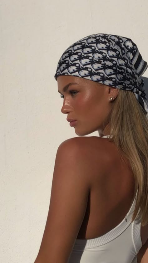 Bandana Hairstyles, Grunge Hair, Insta Photo Ideas, Aesthetic Hair, Scarf Hairstyles, Insta Inspo, Summer Aesthetic, Summer Hairstyles, Summer Girls