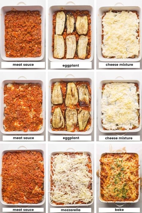 Eggplant Lasagna With Ricotta Cheese, Eggplant Ricotta Recipes, Eggplant Cottage Cheese Recipes, Eggplant Lasagna Recipe With Meat, Lasagna Recipe With Eggplant, Turkey Eggplant Lasagna, Baked Eggplant Lasagna, Eggplant And Ricotta Recipes, Lasagna Eggplant