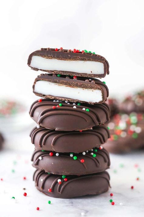 Peppermint Patties Recipe, Fluffy Lemon Ricotta Pancakes, Chili Dog Bake, Toffee Cookie Recipe, Cookie Monster Ice Cream, Peppermint Patty Recipe, Monster Ice Cream, Homemade Peppermint Patties, Homemade Mexican