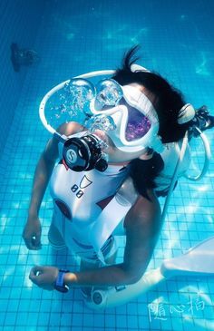 900+ Scuba ideas in 2022 | scuba, scuba girl, scuba diving Underwater Knee High, Manabu Koga, Diving Wetsuits, Scuba Diver Girls, Underwater City, Mha Dr, Scuba Girl, Human Reference, Big Art