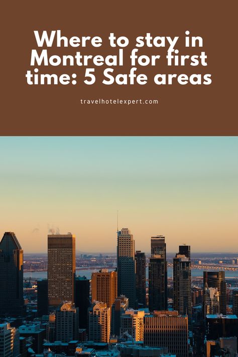 In this article, I will help you to find the best places to stay in Montreal for first-time visitors and tourists. I will share with you what I believe are the best and safest areas to stay in Montreal for first-timers and tourists, along with a helpful map and best hotels in Montreal for various budgets. Notre Dame Basilica, Old Montreal, Underground Cities, Old Port, Travel Hotel, Montreal Canada, Hotel Deals, Time Travel, Best Hotels