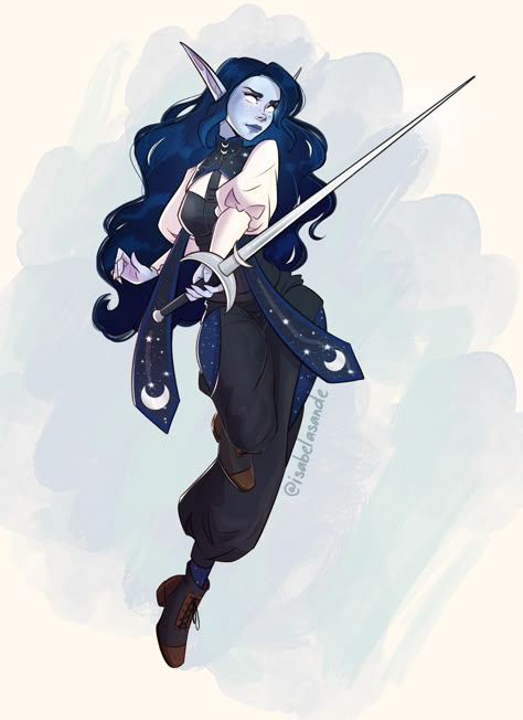 Selune Cleric Character, Astral Elf Sorcerer, Blade Singer Dnd, Dnd Rouge Art, Baldur's Gate 3 Oc, Dnd Sorcerer Character Design, Astral Elf Female Dnd, Dnd Moon Elf, Twilight Cleric Dnd