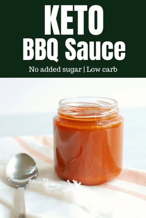 Keto Bbq Sauce Recipe, Low Sugar Bbq Sauce, Sugar Free Barbecue Sauce, Keto Sauce, Keto Bbq Sauce, Low Carb Bbq Sauce, Keto Bbq, Keto Sauces, Chicken Easy