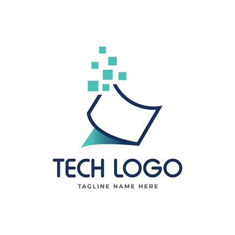 Creative tech logo design template | Premium Vector #Freepik #vector #it-technology #technical #digital-innovation #internet-logo It Logo Design, Tech Logo Design, It Logo, Digital Innovation, Internet Logo, Design Tech, Tech Logo, Logo Design Template, Tech Logos