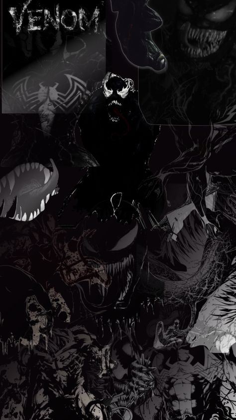 #venom Venom Phone Wallpaper, Venom Aesthetic Marvel, Venom Profile Pic, Dark Marvel Wallpaper, Venom Iphone Wallpaper, Marvel Art Wallpaper, Venom Art Wallpaper, Pc Dark Wallpaper, Venom Pp