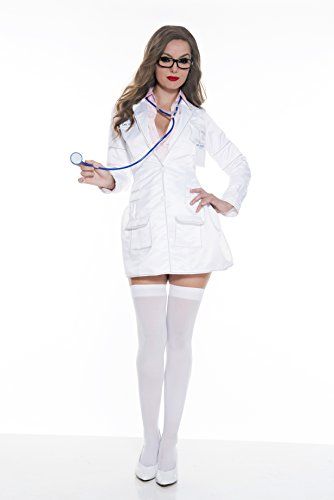 Surgeon Costume, Lab Coat Costume, Doctor Halloween Costume, White Lab Coat, Lingerie Outfit Night, Doctor Costume, Nurse Costume, White Lab, Halloween Fancy Dress