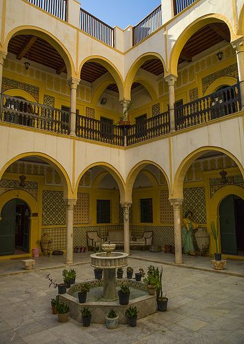 Castle Floor Plan, Tripoli Libya, Ottoman Turks, Eric Lafforgue, Places To Explore, Inner Courtyard, Historic House, Cad Blocks, House Museum