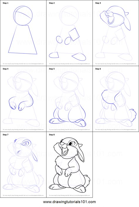 Disney Art Tutorials, Disney How To Draw, Disney Character Drawings Step By Step, How To Draw Disney Characters Step By Step Easy, Easy Disney Drawings Step By Step, How To Draw Bambi, How To Draw Bambi Step By Step, Disney Drawing Tutorial Step By Step, How To Draw Step By Step Easy