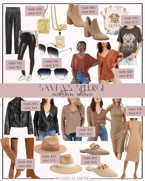 Save vs. Splurge: Nordstrom Sale 2021 Edition | SandyALaMode Save Vs Splurge, Nordstrom Sale, Nordstrom Anniversary Sale, Anniversary Sale, Sale Items, I Know, Nordstrom