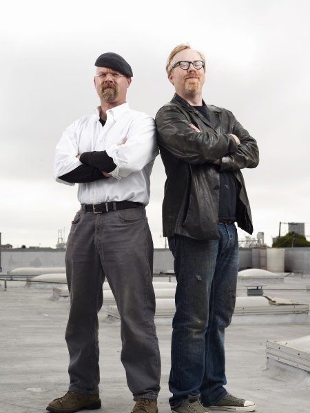 Jamie Hyneman and Adam Savage - From Mythbusters Adam Savage, Tv Land, Picture Photo, Celebrity Crush, Puffer, Winter Jackets, Clothes