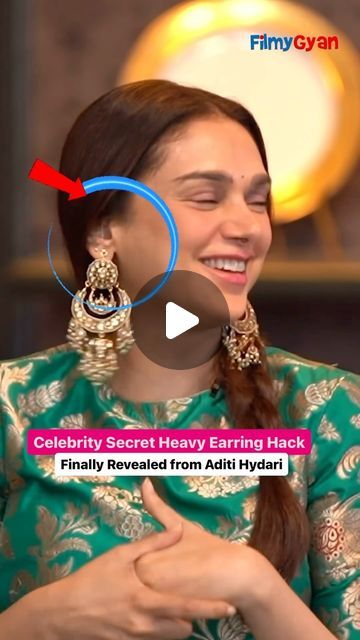 2000 Necklace, Upi Payment, Actress Wedding, Vintage Indian Jewelry, Aditi Rao Hydari, Aditi Rao, World Necklace, Ear Chain, Heavy Earrings