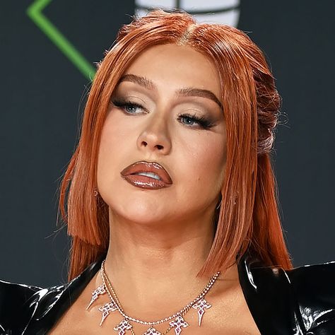 Christina Aguilera Turned Heads In This Skin-Tight Bodysuit At The Latin Grammys—Did We Mention It's COMPLETELY See-Through?! | SHEfinds Christina Aguilera 2024, Christina Aguilera Aesthetic, Christina Aguilera Red Hair, Dyed Redhead, Christina Aguilera Hair, Christina Agulara, Christina Aguilera 2000s, Cristina Aguilera, Latin Grammys