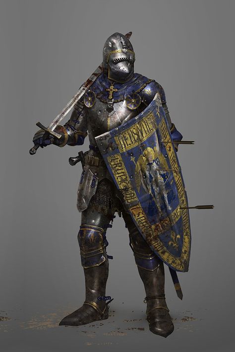 Historically Accurate Knight, Sallet Knight, Plate Armor Dnd, Medieval Knight Aesthetic, Chivalry 2, Old Knight, Dark And Darker, French Knight, Fantasy Knight