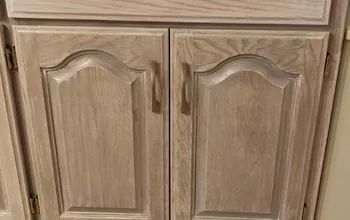 Toning Down Honey Oak Cabinets, Dated Oak Kitchen Cabinets, White Washed Oak Cabinets Diy, Gunstock Oak Kitchen Cabinets, Glaze Over Honey Oak Cabinets, White Gel Stain Over Golden Oak Cabinets, Oak Kit Hen Cabinets, Modernize Oak Cabinets Without Painting, Diy Lime Wax On Honey Oak Cabinets