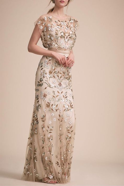 BHLDN Flourishing Vines Gownbestproductscom Gaun Koktail, Bhldn Wedding Dress, Bhldn Wedding, Feminine Wedding, Mother Of Groom Dresses, Weight Workout, Mob Dresses, Wedding Dress Sizes, Mothers Dresses