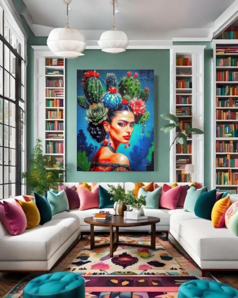 ✨FRIDA✨ Frida Kahlo Room Decor Ideas, Picture Shelves, Room Decor Ideas, Decor Ideas, Room Decor, Shelves, Quick Saves, Home Decor, Home Décor