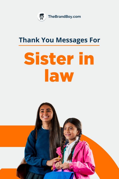 Having a sister-in-law resembles increasing another companion and sister through marriage. Regardless of whether she’s the spouse of your sibling or the sister of your significant other, a sister in law adds euphoria to any family. #Message #Wishes #BusinessIdeas #ThankyouSisterlaw Messages For Sister In Law, Happy Thanksgiving Sister, Thanksgiving Sister, Messages For Sister, Best Thank You Message, Support Images, Honorary Bridesmaid, Family Message, Thank You Sister