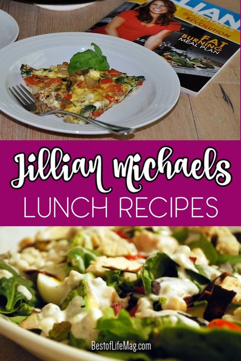 Jillian Michaels Meal Plan, Easy Healthy Meal Plans, Food For Two, Low Carb Recipes Keto, Healthy Meal Planning, Easy Healthy Meal, Jillian Michaels, Easy Meal Plans, Ideas Lunch