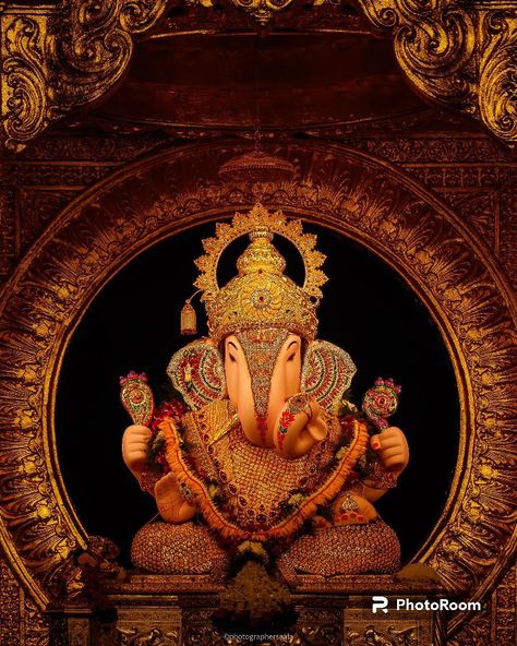 Ganapati Wallpapers, 11 11 Portal, Gannu Bappa, Ganesh Bappa, Lord Vinayaka, Ganpati Photo, Ganpati Photo Hd, Corporate Signage, Ganpati Decor