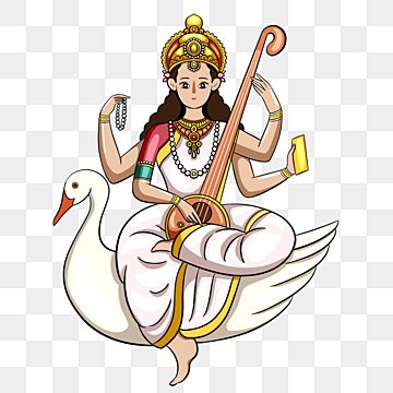 Saraswati Drawing, Saraswati Painting, Saraswati Mata, Happy Diwali Wallpapers, Saraswati Puja, Goddess Saraswati, Offer Design, Saraswati Devi, Saraswati Goddess