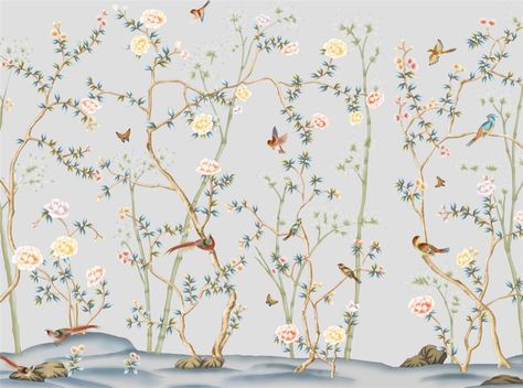 Custom modern wallpaper 3d multi color flower and bird background wall painting new Chinese bird language floral wallpaper обои|Wallpapers| - AliExpress Vintage Bird Wallpaper, Wallpaper For Home Wall, Geometric Wallpaper Design, Tree Wallpaper Mural, Living Room Murals, Floral Wallpapers, Birds Wallpaper, Wallpaper For Home, Normal Wallpaper