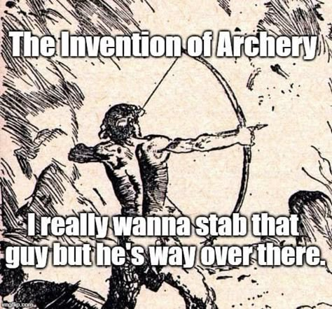 Archery Quotes, Archery Aesthetic, History Jokes, Dnd Funny, Bowhunting, Bow And Arrow, Quiver, Really Funny Pictures, Really Funny Memes