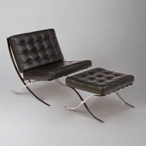 Designer Furniture, Mies Van Der Rohe Chair, Pavilion Chair, Barcelona Pavilion, Mesh Chair, Eames Lounge, Van Der Rohe, Barcelona Chair, Mies Van Der Rohe