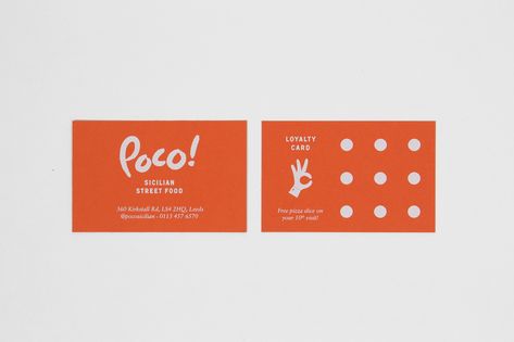 Poco! on Behance Passport Design, Loyalty Card Design, Street Food Design, Food Logo Design Inspiration, Exterior Signage, Food Logo Design, Coffee Cards, Design Presentation, Food Logo