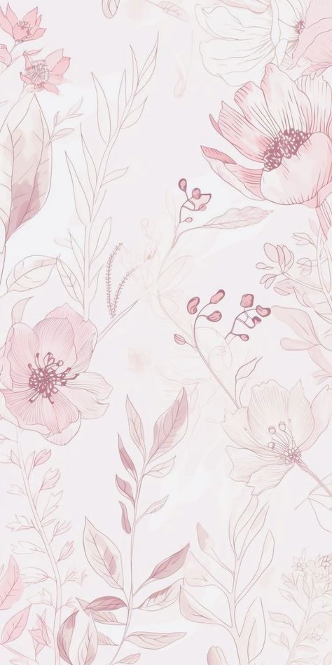 Pink Floral Wallpaper Iphone, Floral Pink Wallpaper, Pink Floral Background, Pink Wallpaper Ipad, Art Deco Ideas, Pink Backgrounds, Purple Flowers Wallpaper, Blush Wallpaper, Floral Wallpaper Iphone