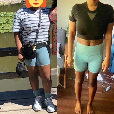 What you can see here is a progress picture showing a fat loss from 170 pounds to 125 pounds. That's a solid total loss of 45 pounds. 170 Pound Woman, 170 Pounds, Calorie Restriction, 170 Lbs, 125 Pounds, 45 Pounds, 125 Lbs, Progress Pictures, Fat Loss