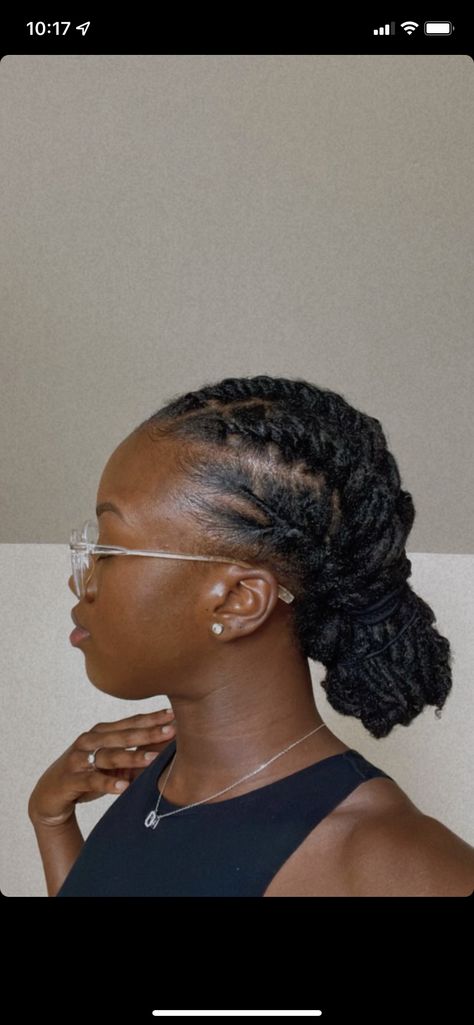 Short Dreadlocks Styles For Wedding, Ropetwists Locs, Barell Roll Locs, Low Ponytail Loc Styles, Loc Straight Backs, Loca Hairstyles For Black Women, Professional Loc Hairstyles, Cornrows With Locs, Dread Locks Hairstyles For Women