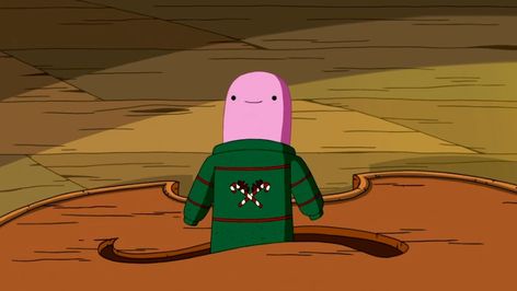 Adventure Time - "Holly Jolly Secrets II" (Christmas Sweaters) Shelby the Worm Adventure Time Shelby, Adventure Time Characters, Best Cartoons Ever, Time Icon, Adventure Time Cartoon, The Citadel, Elsword, Good Cartoons, Boy Dog