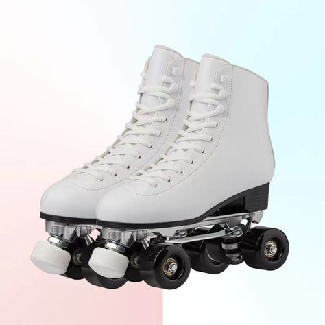 hot selling leather professional roller skate rental quad rink rental skates with White color Professional Roller Skates, White Roller Skates, Roller Skate, Roller Skates, Converse High Top Sneaker, Converse Chuck Taylor High Top Sneaker, Air Max Sneakers, White Leather, Quad