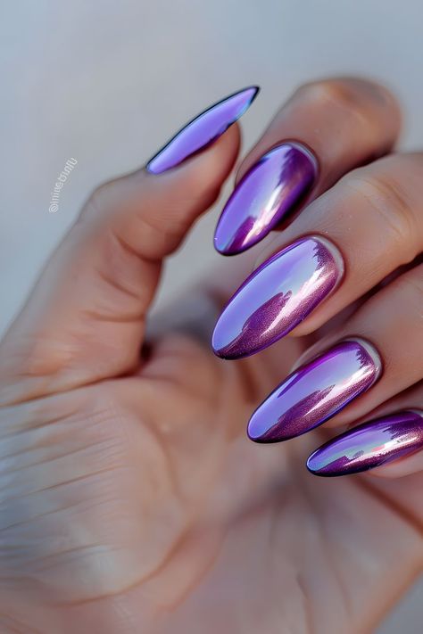 ombre chrome nails, orchid purple nails, trendy nails, chrome nail art, nail designs summer, minimalist nails, chrome nail colors, summer chrome nails, nail inspo, chrome nails designs, ombre nails, cute nails, natural chrome nails, nail art, summer nails, graduation nails, date night beauty, summer nails 2024, graduation nails acrylic, aura nails, purple nail designs, orchid nail art, elegant chrome nails, chrome manicure, wedding nails, classic chrome nails, bright summer nails Acrylic Aura Nails, Minimalist Nails Chrome, Purple Nails Trendy, Aura Nails Purple, Natural Chrome Nails, Nail Art For Summer, Ombre Chrome, Gel Chrome Nails, Nails Graduation