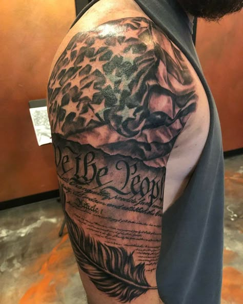 Iwo Jima Flag Raising Tattoo, Patriotic Tattoos Sleeve For Men, Alabama Tattoo Ideas, Patriotic Tattoos Sleeve, Iwo Jima Flag, American Flag Sleeve Tattoo, American Flag Tattoos, Tattoo Appointment, Patriotic Tattoos