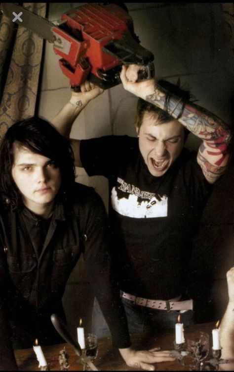 Gerard And Frank, Emo Band, I Love Mcr, Frank Iero, Gerard Way, Emo Bands, My Chemical, My Chemical Romance, New Girl