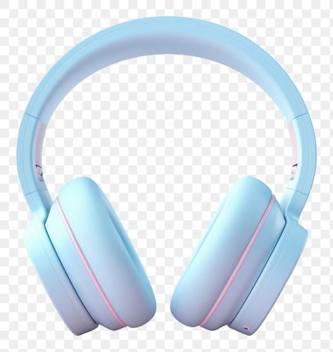 Blue Headphones Png, Headphone Png, Headphones Png, Blue Headphones, Photoshop Design Ideas, Pink Y2k, Logo Gallery, Photoshop Design, 3d Rendering