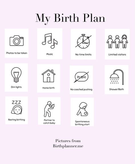 Birth plan, planning childbirth Baby Penelope, Birth Partner, Healthy Pregnancy Tips, Doula Services, Pretty Pregnant, New Sibling, Baby Planning, Birth Labor, Birth Plan