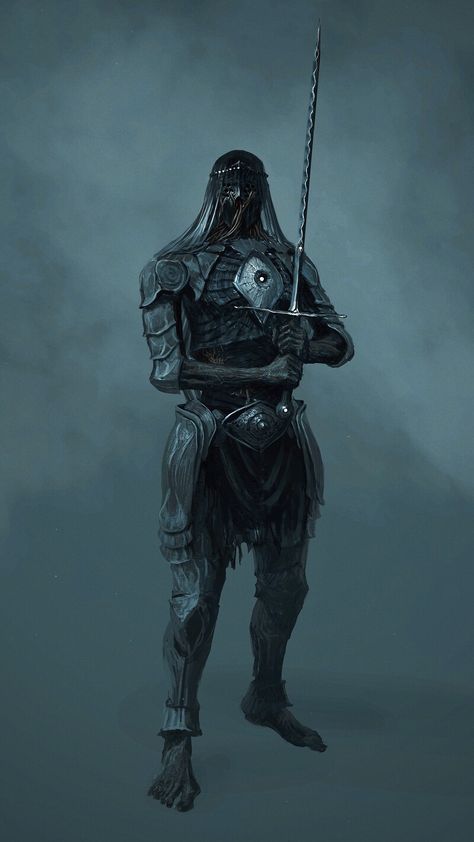 ArtStation - Eldritch Knight, Ryan Van Dongen Eldritch Knight, Original Character Design, D D Monsters, Knight Games, Fantasy Monster, Original Character, Armor Concept, High Fantasy, Character Modeling